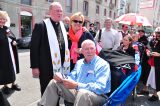 2011 Lourdes Pilgrimage - Archbishop Dolan with Malades (92/267)